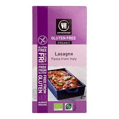Glutenfri lasagneplader fra Urtekram