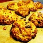 Glutenfri scones med chokolade