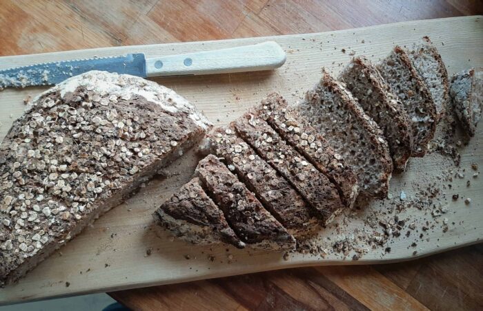 Glutenfri Brød med havre, ris og boghvede